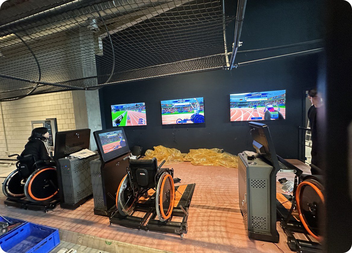 Wheely-X installation at a partner center